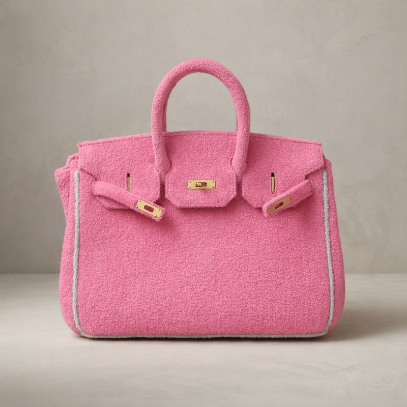 The Towelling Tote Bag Pink