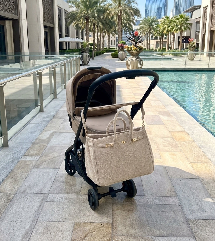 The Towelling Tote Bag Beige