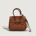 Signature Mini Bag Charm Tan