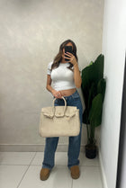 The Towelling Tote Bag Beige