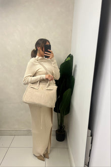 The Towelling Tote Bag Beige